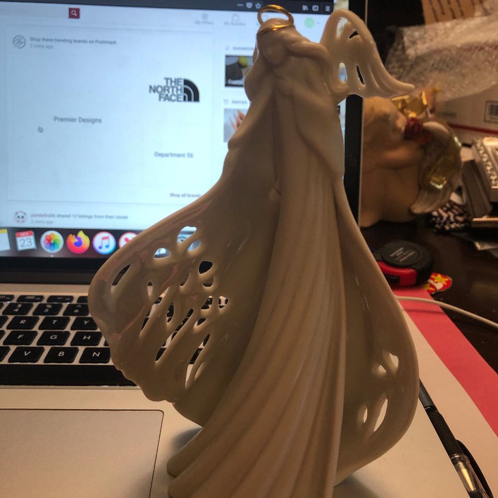 Spiritelle Porcelain Angle by Enesco